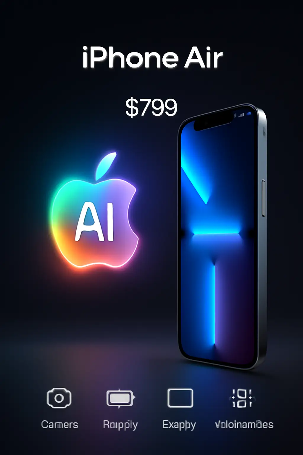 iPhone Air Revealed Price Features and Apple AI Highlights 1 iPhone Air Revealed: Price, Features, and Apple AI Highlights
