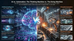 AI vs Automation Key Differences, Examples & Use Cases