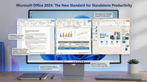 Latest MS Office Version 2024 interface preview