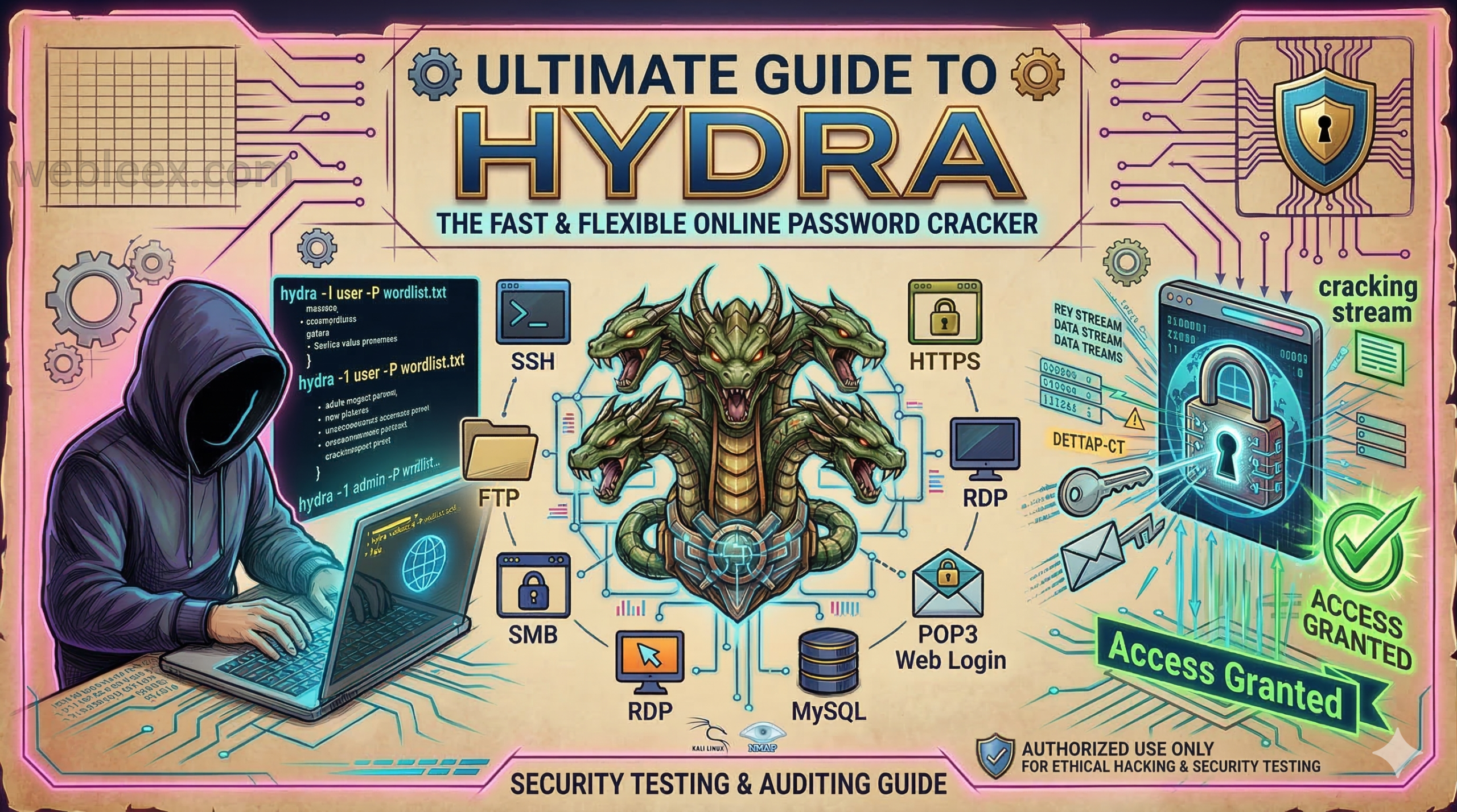 Hydra Password Cracking Tool