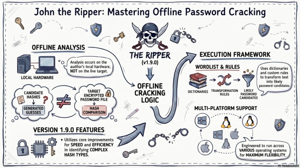 John the Ripper v1.9.0 Offline Password Cracking